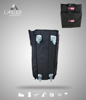 Housse de transport sur mesure pour selfie box, skate amovible