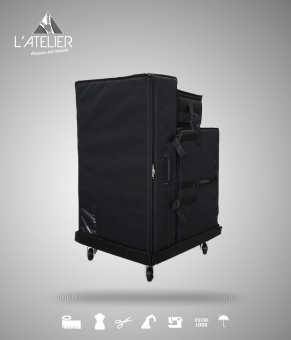 Kit de housses de transport sur-mesure pour borne selfie