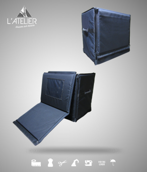 Housse de transport sur mesure pour selfie box, skate amovible