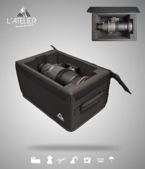 Housse de transport semi-rigide pour optique Panasonic
