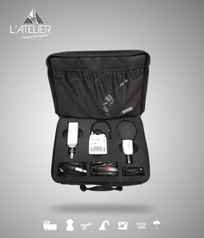 Housse sur mesure aménagée pour sets de Microphones 